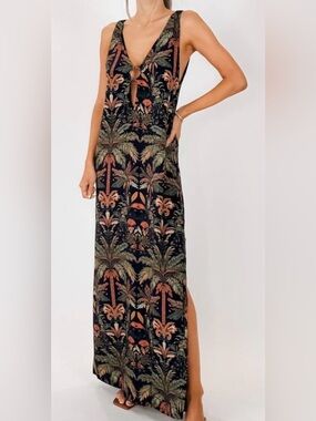 NWT Malai Oasis Reef Dress Beach Pool Cover Up size S style C104333 Tropical